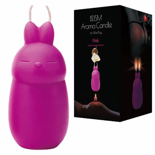 BDSMアロマキャンドル(ピンク)バニラ&パッションフルーツ 1,650 Yen BDSMアロマキャンドル(ピンク)バニラ&パッションフルーツ