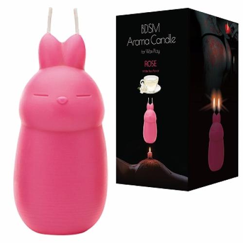 BDSMアロマキャンドル(ローズ)ホワイトティー 1,650 円 BDSM Aroma Candle (Rose) White Tea