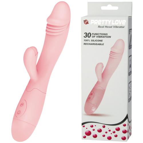 Pretty love real head vibrator