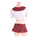 タータンチェックでもっと可愛く見せるセーラー服セットの画像（4）
