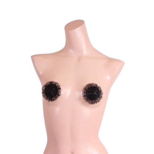 黒で女っぽく!レースニップレス 748 Yen 黒で女っぽく!レースニップレス
