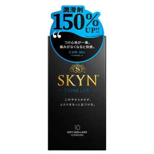 SKYN <スキン> (EXTRA LUB) 10個入 1,980 円 SKYN <スキン> (EXTRA LUB) 10個入