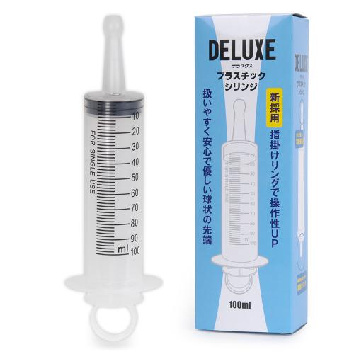 デラックス・プラスチック・シリンジ(100ml) 入荷未定 OPEN価格 デラックス・プラスチック・シリンジ(100ml) 入荷未定