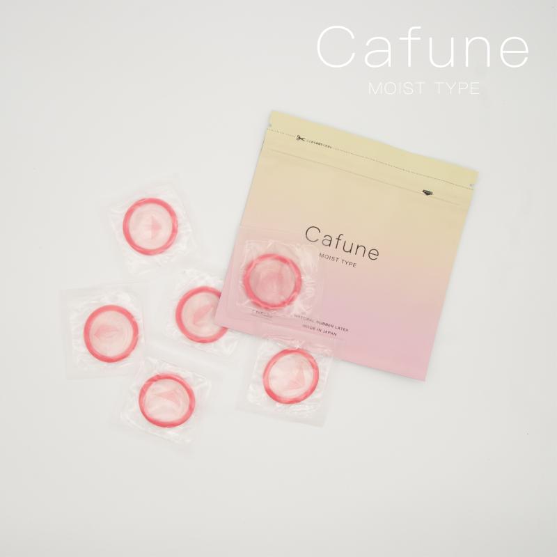 Precious:【2種合計5個購入で1個無料でついてくる】　Ｃａｆｕｎｅ（カフネ）モイストタイプ　6個入（中西ゴム）