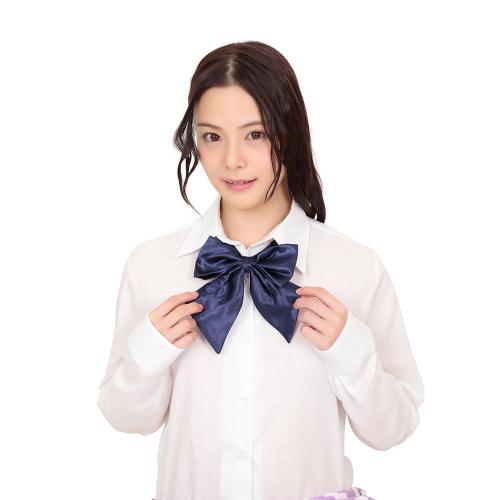定番清楚リボン ネイビー 528 円 定番清楚リボン ネイビー