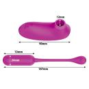 プリティラブ サッキング＆ブローイングツーウェイ【リモート】バイブレーターの画像（1）