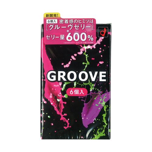 GROOVE(グルーヴ) 6個入 1,100 Yen GROOVE(グルーヴ) 6個入