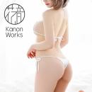 Kanon Works（花音ワークス）　極小ブラ＆ショーツセット　ホワイトの画像（2）