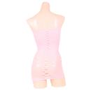 素肌が映えるネットボディコン　ピンクの画像（4）