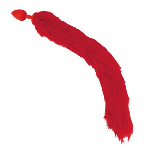 お尻っぽプラグ(シリコン)レッド OPEN価格 お尻っぽプラグ(シリコン)レッド