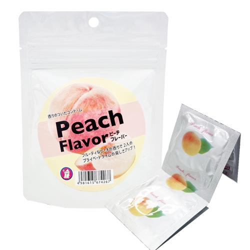 フレーバーコンドーム（ピーチ）６個入パウチ