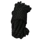 ＮＥＯ　ＳＭ緊縛　職人なめしジュート麻縄　黒　８ｍの画像（1）