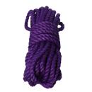 ＮＥＯ　ＳＭ緊縛　職人なめしジュート麻縄　紫　８ｍの画像（1）