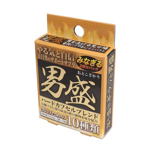 (軽減税率) 男盛(オトコザカリ)2回分 1,080 Yen (軽減税率) 男盛(オトコザカリ)2回分