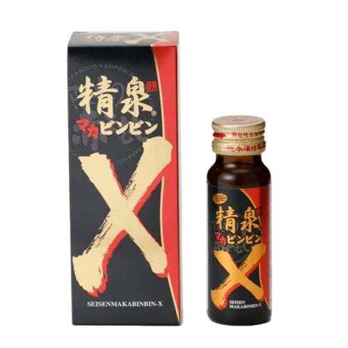 (軽減税率) 精泉マカビンビン【Xエックス】(50ml) 3,240 Yen (軽減税率) 精泉マカビンビン【Xエックス】(50ml)