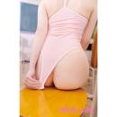 DOLCE.pink スクールコス　えちえちスク水　股ホック付き　透けピンクの画像（6）