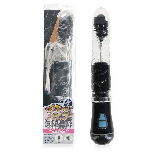 イキすぎバイブE-Charge(ストレート ヘッドバイブ)ブラック 3,278 Yen イキすぎバイブE-Charge(ストレート ヘッドバイブ)ブラック