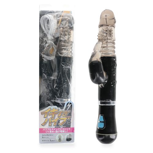 イキすぎバイブE-Charge(回転ピストン)ブラック 3,608 Yen イキすぎバイブE-Charge(回転ピストン)ブラック