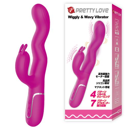プリティラブ ウィグリー&ウェービーバイブレーター 10,890 Yen プリティラブ ウィグリー&ウェービーバイブレーター