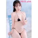 DOLCE.pink 極小ベーシックエナメルマイクロビキニ　黒　　7/下旬予定の画像（5）