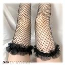 ＮＳＡ（シュシュリボンガーターストッキング 網BL）C70の画像（1）