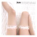 ＮＳＡ（シュシュリボンガーターストッキング 網WH）C71の画像（1）