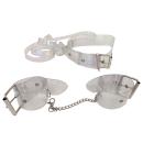 CG179　ビニールマニア首輪手枷セットの画像（1）