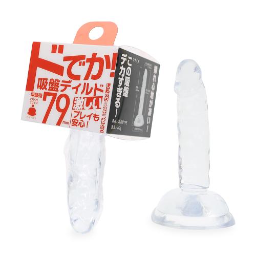 ドでか吸盤ディルド(クリア)Sサイズ 1,188 円 ドでか吸盤ディルド(クリア)Sサイズ