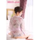 DOLCE.pink 妖艶丈短シースルー　花魁着物　ピンクの画像（7）